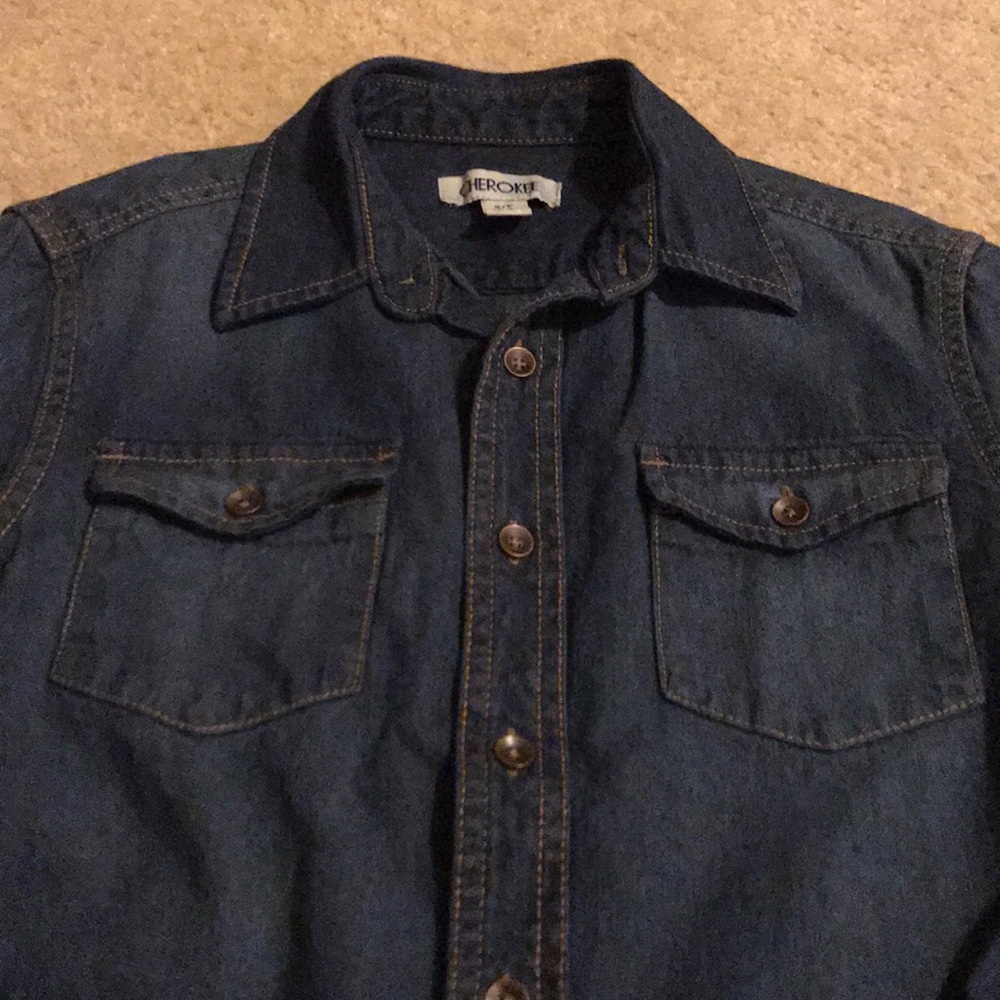 Cherokee Boys Denim shirts !